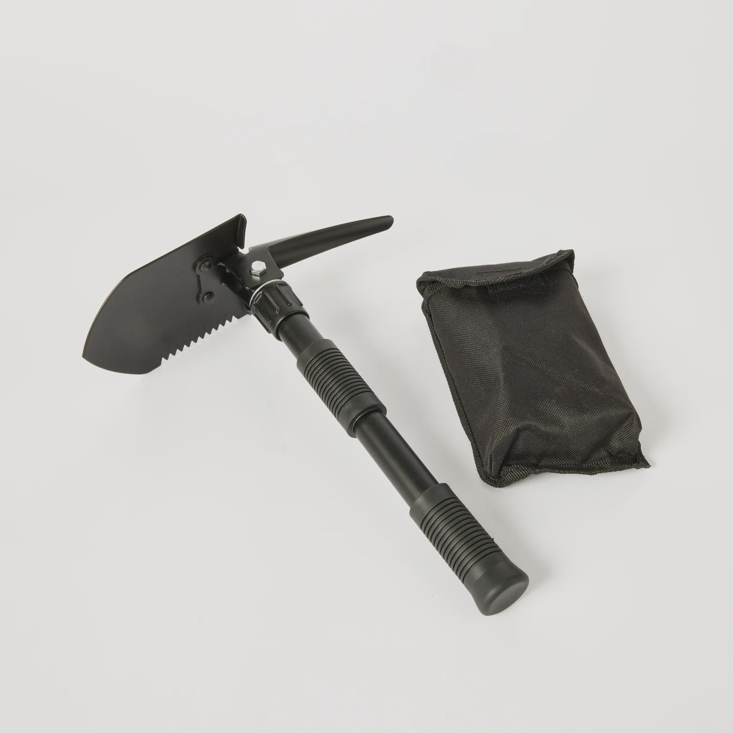 3-IN-1 MINI PROSPECTING TOOL - FOLDING SHOVEL WITH PICK