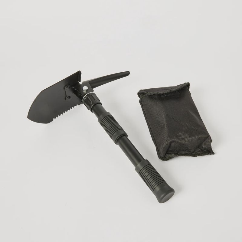 3-IN-1 MINI PROSPECTING TOOL - FOLDING SHOVEL WITH PICK