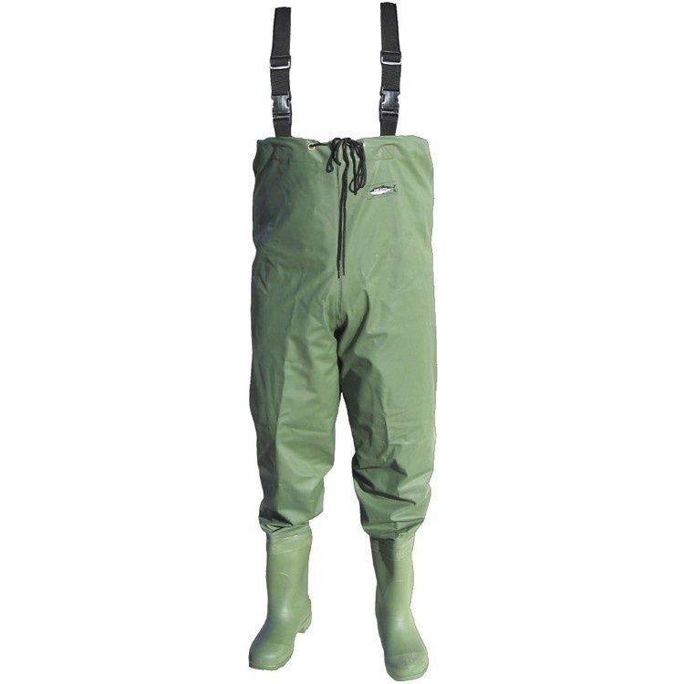 Wilson Waterproof Chest Waders Khaki, Size: 7