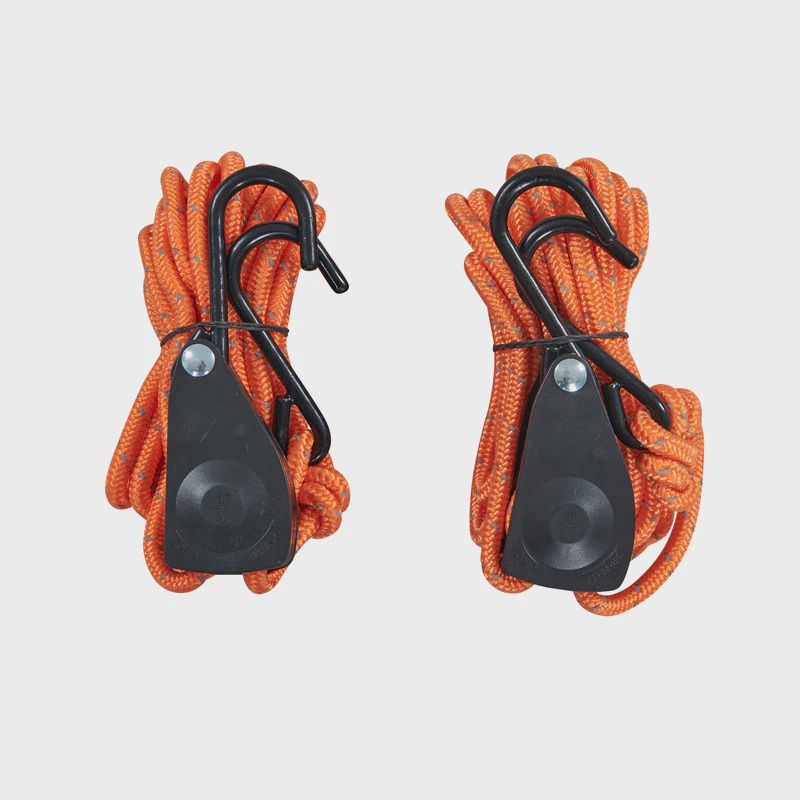 Oztrail Ratchet Tie Down Rope 2 Pack