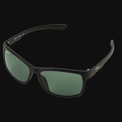 Spotters Savage Matt Black Sunglasses, Colour: Carbon