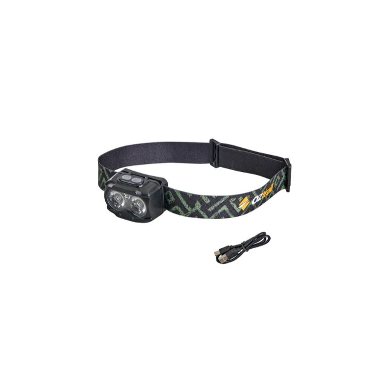 Oztrail Lumos FP200 Rechargeable Headlamp