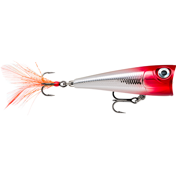 Rapala X-Light Pop 04 Lure, Colour: Red Head