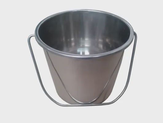 9L Stainless Steel Bucket w/Handle