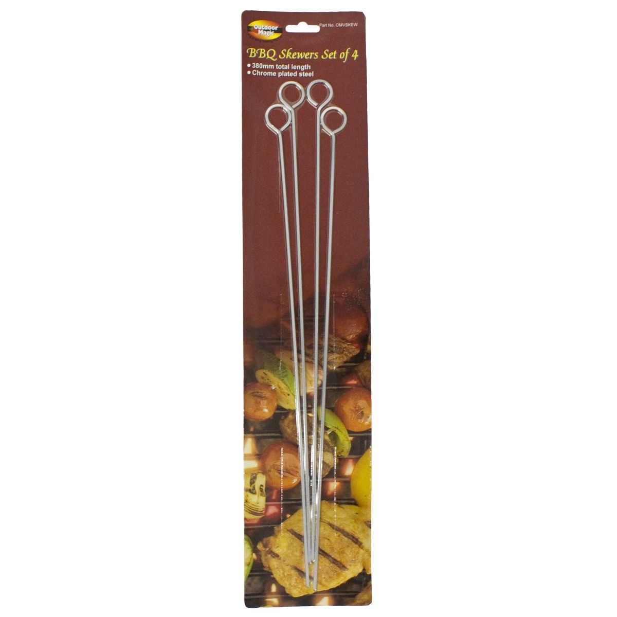 BBQ SKEWER SET OF 4