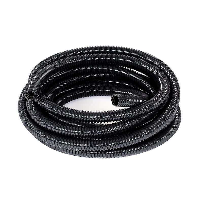 Black Sullage Waste Hose  10m - 25mm,28mm , 32mm or 38mm