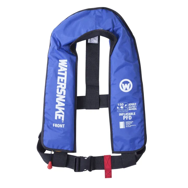 PFD CO2 MANUAL INFLATE BLUE. (INSTORE ONLY), Colour: BLUE