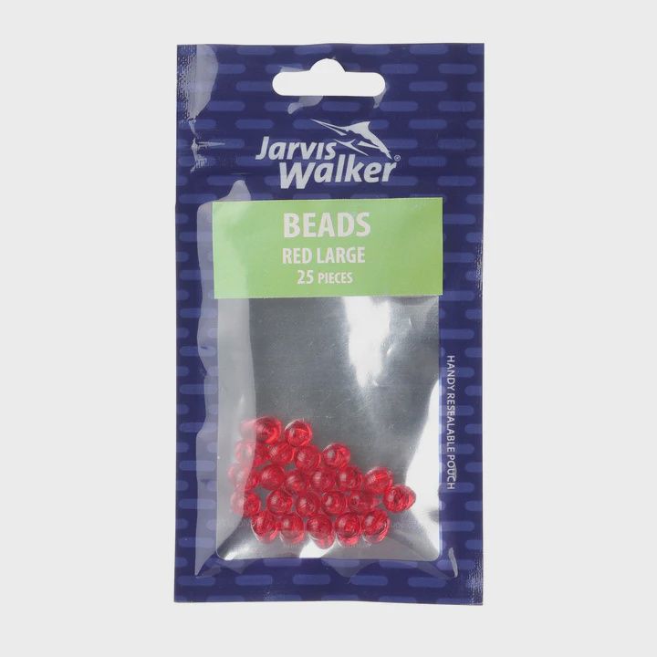 ROD BEADS RED LARGE