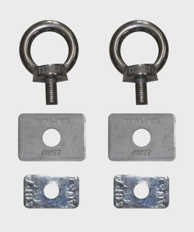 SS EYE BOLT WITH CH NUT