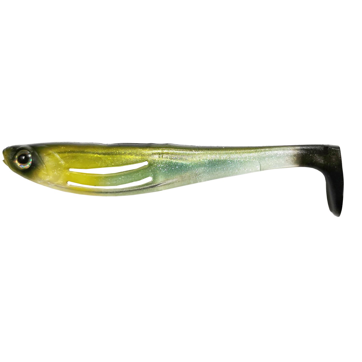 FLAT SHAD PRO LURES   Was $12.95 Now $9, Colour: ABS IN THE BLACK