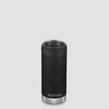 Insulated TKWide 12 oz (355ml) with Café Cap, Colour: Black