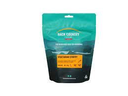 Back Country Cuisine  Freeze Dried Vegetarian Stirfry, Size: Small 90g
