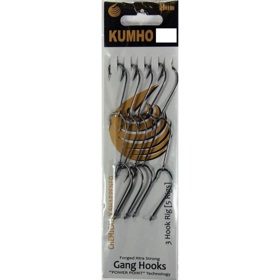Kumho Gang Hooks, Size: 4/0