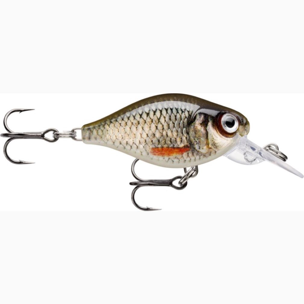3.5cm Rapala X-Light Crank Mid Runner Fishing Lures, Colour: 03LIVE ROACH