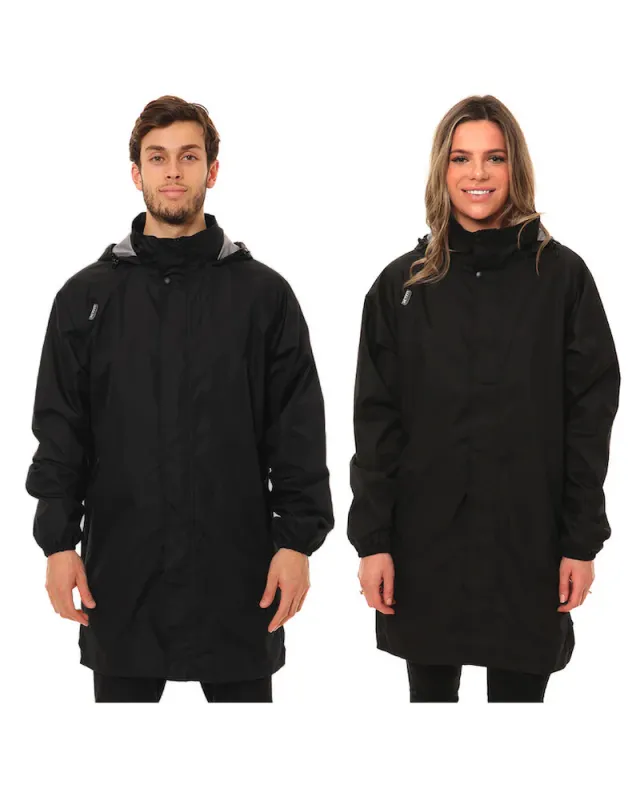 STASH 3/4 LENGTH RAIN JACKET