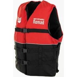 PFD NOMAD RED ADULT, Colour: Red, Size: SMALL
