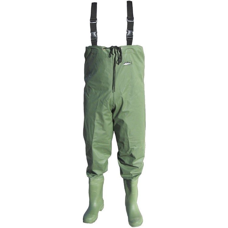 Wilson Waterproof Chest Waders Khaki, Size: 7