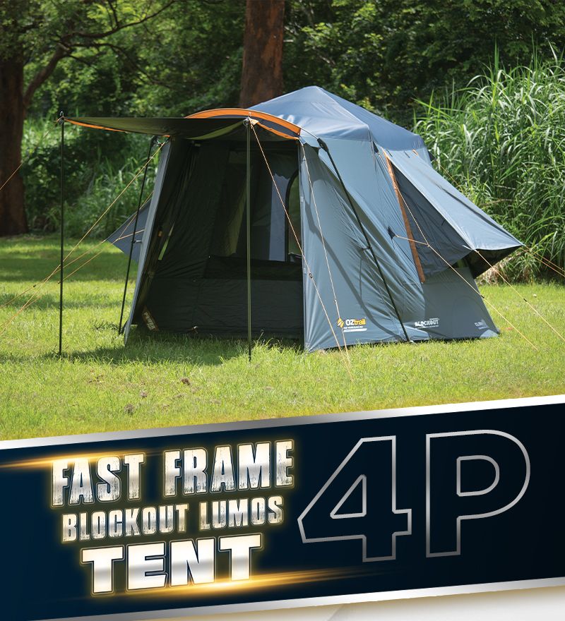 Fast Frame BlockOut Lumos 4P Tent (Instore Only)