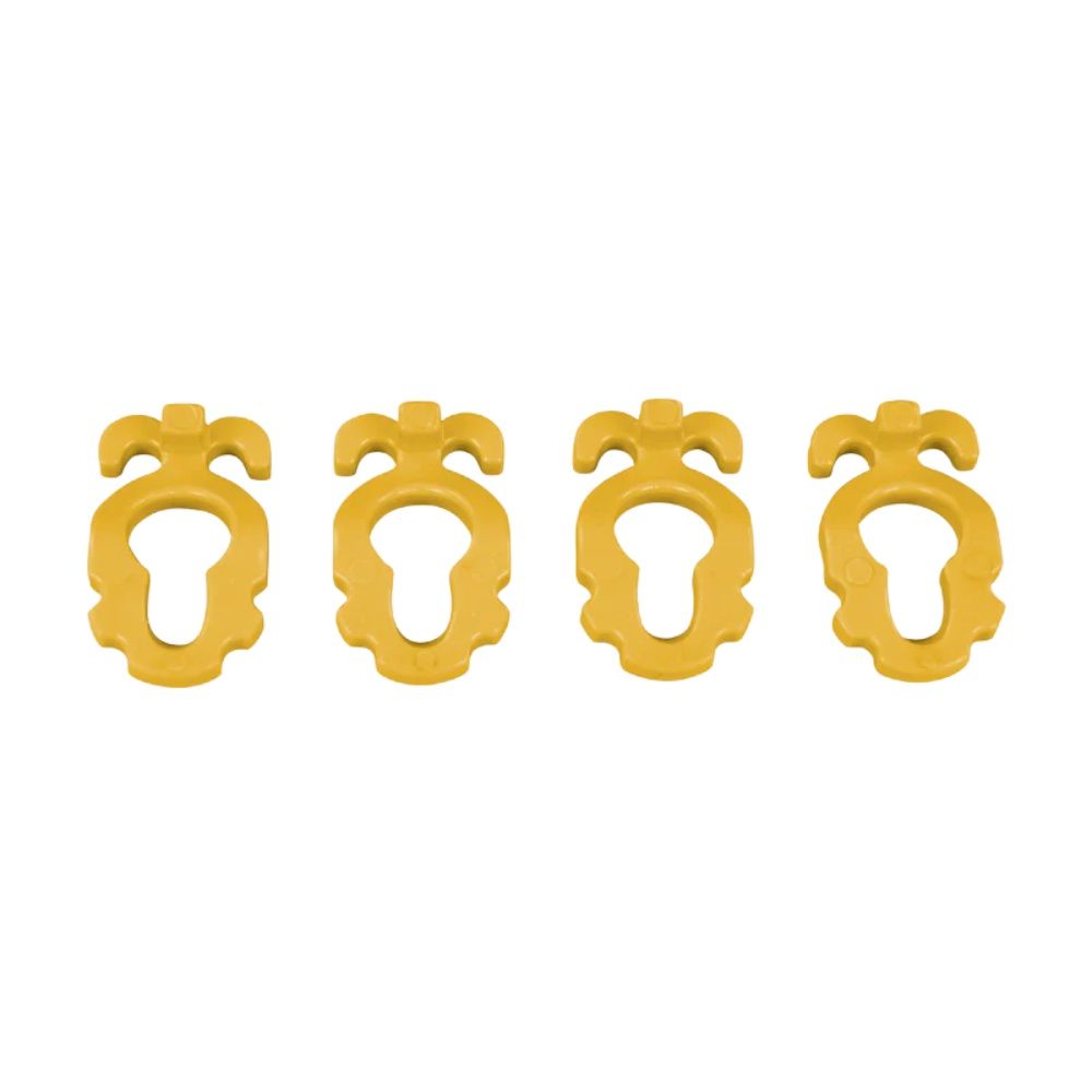 OZtrail Screw-In Aluminium Peg Clips  (4 Pack), Size: Medium