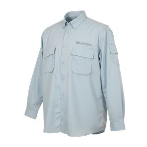 Kokoda Raptor Fishing Shirt. Blue