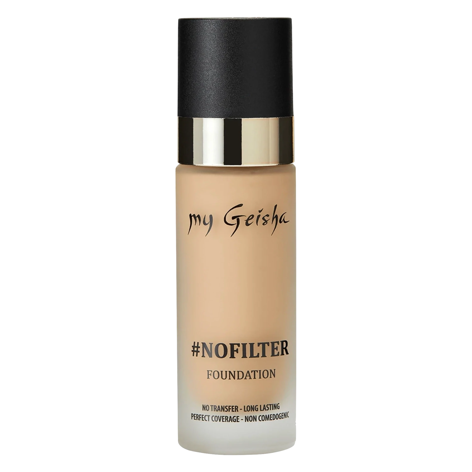 my Geisha #Nofilter Foundation Medium

The # NOFILTER my Geisha fluid foundation has high and long-lasting coverage, matt finish, comfortable, transfer-resistant, noncomedogenic and recommended for all skin types. It is applied gently and remains intact on the skin throughout the day, regardless of weather conditions, does not change color or stain clothes. Withstands up to 24 hours, even in heat and moisture. With the # NOFILTER my Geisha fluid foundation you will get a luminous, natural and uniform complexion in all situations!

Size 30 ml