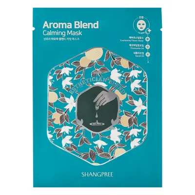 Shangpree Aroma Blend Calming Mask

Enriched with immortelle water, chamomile oil and neroli oil, the Shangpree Aroma Blend Calming Mask tissue mask calms the skin, reduces redness and irritation, deeply hydrating the epidermis. Essential oils have an aromatherapeutic effect, adding a dose of joy, pampering and relaxation to your grooming ritual.
Order of use: 04 Mask
Skin type: Normal skin | Oily skin | Combination skin | Dry skin | Wrinkles and mature skin
Routine: Day routine | Evening routine
Skin concerns: Wrinkles | Dehydration | Imperfections | Pigmentation spots | Dry skin | Dull skin | Firmness | Anti-aging
For: Unisex
Size: 30 g