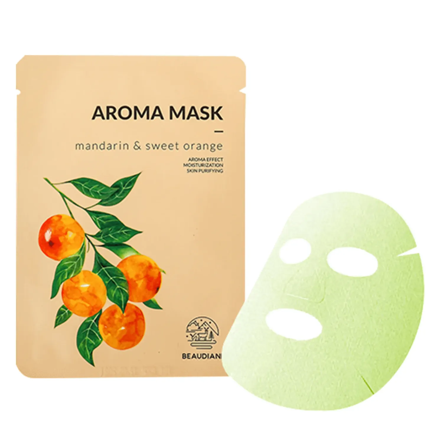 Beaudiani Aroma Mask Mandarin Sweet Orange | My Geisha Milton Keynes | My Geisha UK Skincare