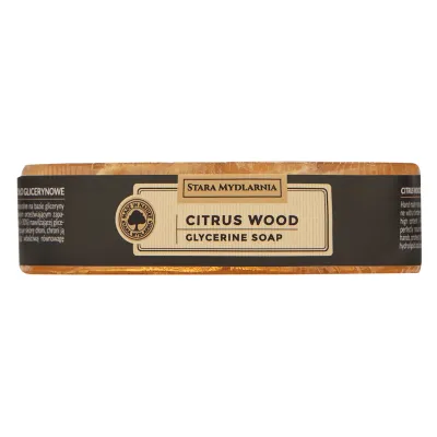 Stara Mydlarnia Citrus Wood GLYCERINE SOAP

