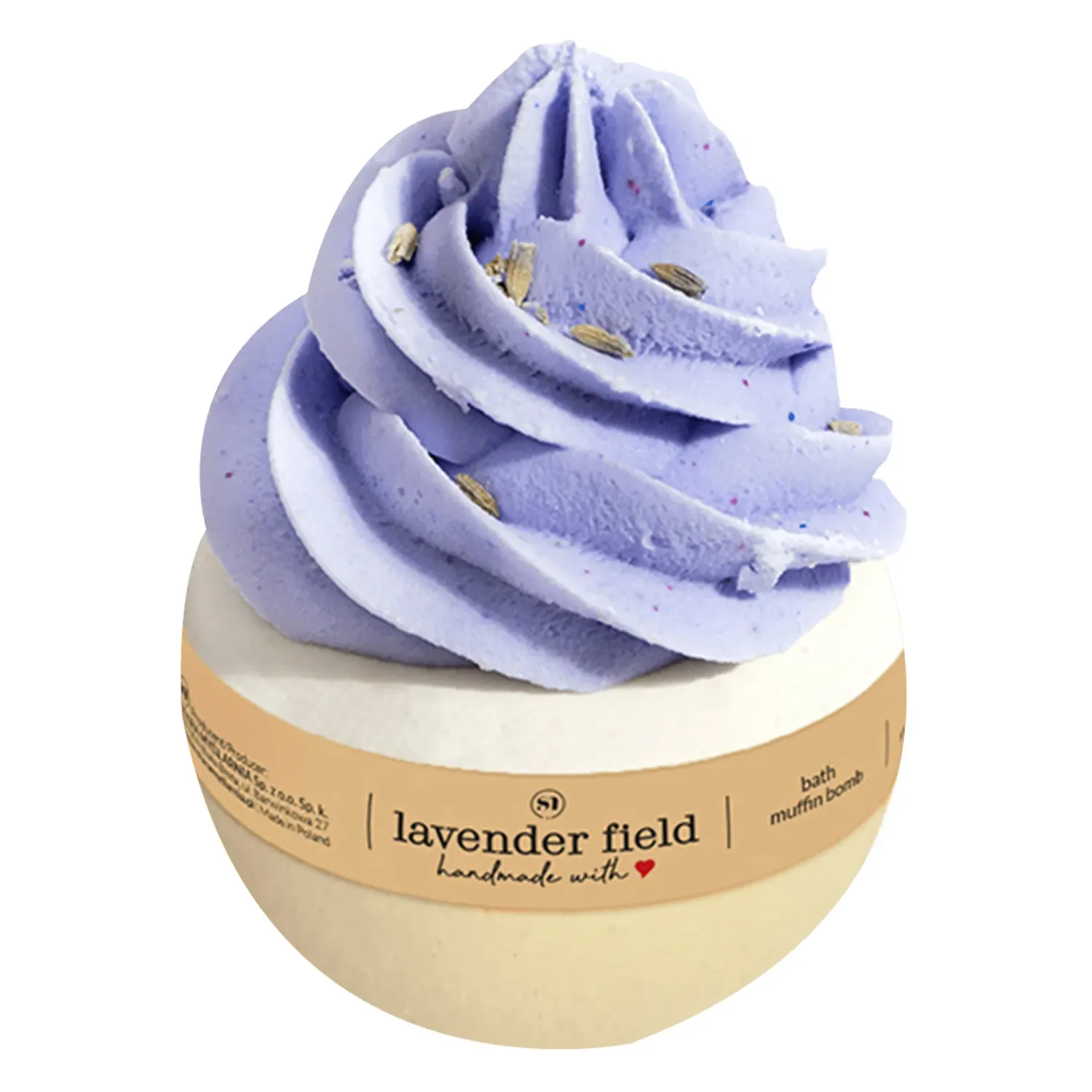 Stara Mydlarnia Lavender Field 2In1 Bath Muffin Bomb
Stara Mydlarnia&#39;s Lavender Field 2in1 Bath Muffin Bomb (175g) is enriched with macadamia oil and almonds. The upper part consists of a cream - body scrub, and the lower part is effervescent and melts in the warm water, perfuming it with a delicious aroma. The bath cream cares for, nourishes and hydrates the skin. Careful! Cosmetic product, not to be used for food purposes. Do not eat!
Clean bodycare | Eco-friendly | Vegan
For: Women | Men | Unisex
Size: 175 g