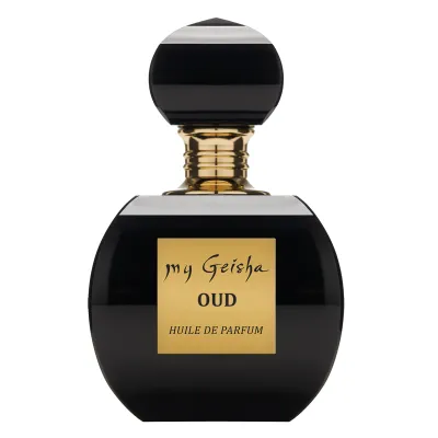my Geisha Oud - Luxury Edition (Rechargeable Crystal Bottle Huile de Parfum)

Top notes: rosewood, saffron, pepper, angelica root, a secret note from the ritual of embellishment of the geishas; Middle notes: vanilla, caramel, sandalwood, iris, leather; Base notes: oud, amber, tobacco, incense

For: Women | Men
Scent Family: Oriental | Woody
Size: 12 ml
Packaging: Luxury