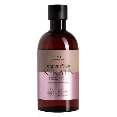 Stara Mydlarnia Organic Hair Keratin Rebuilding Shampoo

Stara Mydlarnia Organic Hair Keratin intensive shampoo (400 ml) was specially created for the care of dry and fragile hair. The innovative formula contains keratin, which strengthens and regenerates the structure, prevents breakage and splitting and protects against harmful external factors. Henna extract, provitamin B5 and inulin deeply nourish, hydrate and make hair smooth and pleasant to the touch. Its formula contains 90.8% ingredients of natural origin, being dermatologically tested.

Active ingredients:
• keratin
• Henna extract
• Provitamin B5
• Inulin

Clean bodycare | Eco-friendly | Vegan
For: Women | Men | Unisex
Size: 400 ml