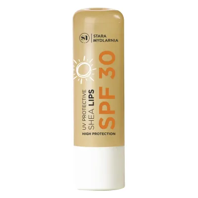 Stara Mydlarnia SPF 30 Shea Protective Lipstick

Stara Mydlarnia SPF 30 Shea protective lipstick is more than just lip balm, it&#39;s a multifunctional product, with a high-performance SPF 30 filter that protects against harsh sun rays and nourishing ingredients. Enriched with the pampering touch of shea butter and a luxurious blend of nature&#39;s finest waxes - beeswax, myrica, carnauba, candelilla - this lipstick wraps your lips in comforting moisture. Infused with the revitalizing oils of milk thistle, macadamia, and castor, it pampers your pout with an intensive protective shield against drying and cracking. Stara Mydlarnia SPF 30 Shea protective lipstick: UV protection and hydration – because your lips deserve nothing but the best!

Clean bodycare | Eco-friendly | Vegan
For: Women | Men | Unisex
Size: 4.4 g