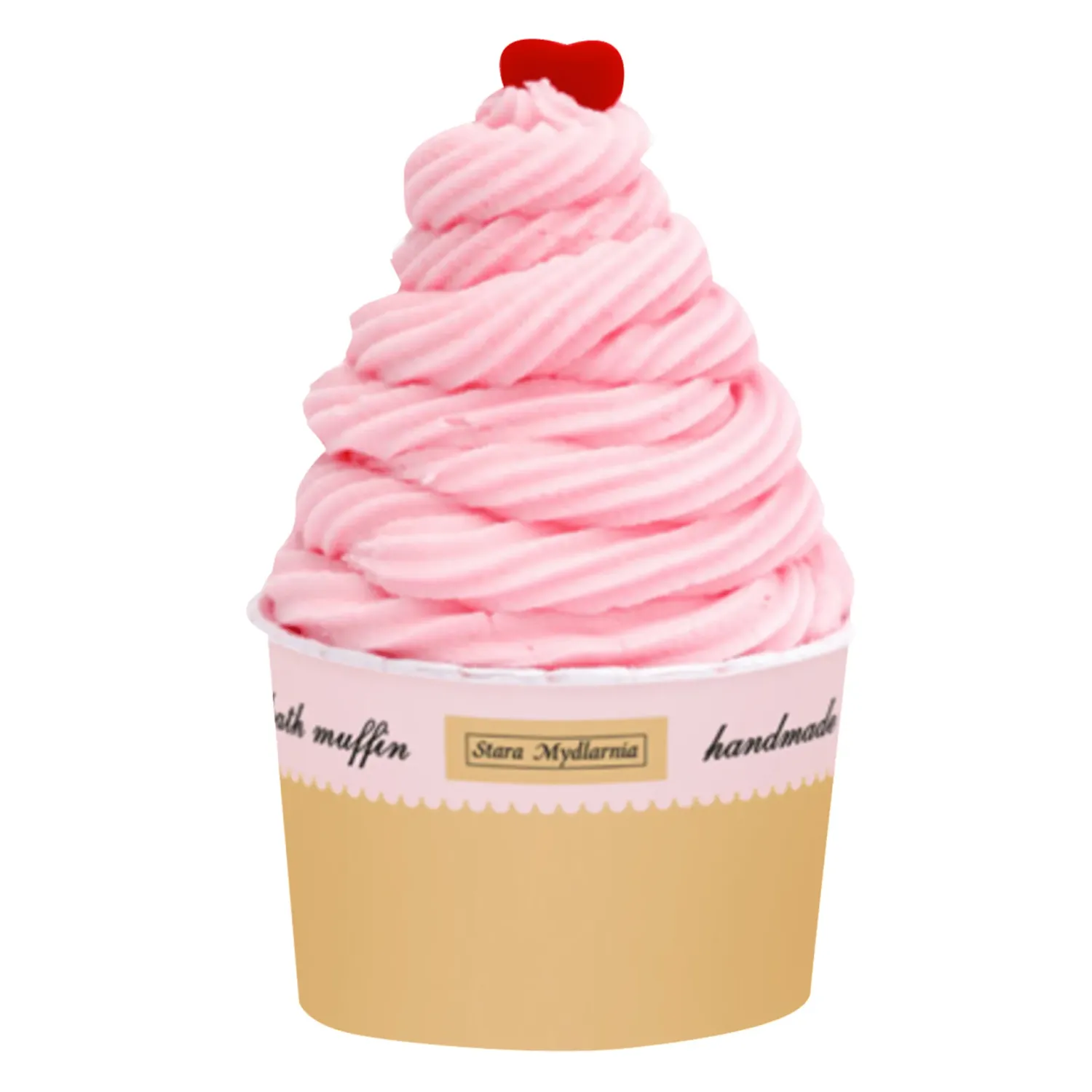 Stara Mydlarnia Bath Muffin Strawberry Kiss

Stara Mydlarnia&#39;s Strawberry Kiss bath muffin (200g) is enriched with shea butter, cocoa butter, coconut oil and sweet almonds. The upper part consists of a cream - body scrub, and the lower part is effervescent and melts in the warm water, perfuming it with a delicious aroma. The bath cream cares for, nourishes and hydrates the skin. Careful! Cosmetic product, not to be used for food purposes. Do not eat!

Clean bodycare | Eco-friendly | Vegan
For: Women | Men | Unisex
Size: 200 g