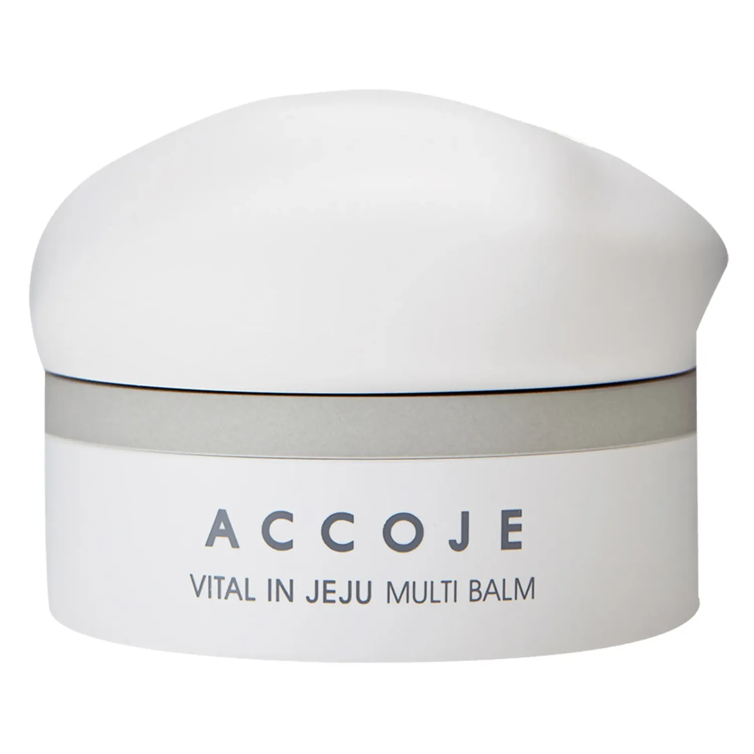 Accoje Vital In Jeju Time Repair Multi Balm

Accoje Vital In Jeju Time Repair Multi Balm contains a trio of plant ingredients (camellia oil, shea butter and lavender oil) that have a deep emollient action, hydrating the areas that require extra care: lips, face, body. Its formula is based on pure water from the Jeju region, an aquifer water obtained from a depth of 420 m rich in minerals and trace elements. Accoje brand relies on a formula friendly to skin and nature, based on 7-Free System technology – a concept that excludes 7 types of ingredients with negative impact on the environment and skin (parabens, benzophenones, synthetic perfume, imidazolidinyl urea, tar pigment, mineral or animal oils).
Order of use: 06 Treatment
Skin type: Normal skin | Dry skin
Routine: Day routine | Evening routine
Skin concerns: Wrinkles | Dehydration | Imperfections | Dry skin | Dull skin | Sensitive skin | Anti-aging
For: Unisex
Size: 27 g