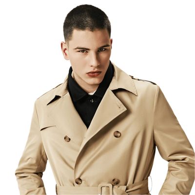 my Geisha Trench Coat Men

Trends in fashion come and go from one season to the next, but basic, timeless pieces are essential and can accompany you for a lifetime. The Trench is an iconic piece of clothing, easy to integrate into an outfit and the most versatile piece you can have, and a minimalist, capsule wardrobe defines the concept of “less is more”.

In order to innovate and expand the range of my Geisha products, we have launched our first icon fashion collection - trenches - for Him and Her, a collection that marks the innovative and growing spirit of the brand.

Designed in a classic beige tone, this lightweight trench coat is stylish, with collar and back doubled and inscribed with the monogram my Geisha, wide waist strap and pockets, cut and suitable to create an office, casual or elegant outfit.

Wear The Clothes, Don&#39;t Let Them Wear You!

Color: Beige with details on the collar and back, with the monogram my Geisha
Model: Regular Fit
Length: normal (up to the knee)
Size: Our model is 1.86 cm and wears size L
Outer composition: 35% cotton, 65% polyester
Indoor composition: 100% polyester
Close: with buttons and waist strap
Maintenance instructions: Wash at or below 40°C
For: Men