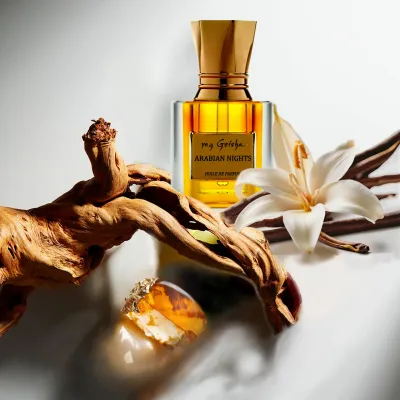 my Geisha UK Arabian Nights Premium Perfume Oil | Huile de Parfum Premium Edition
