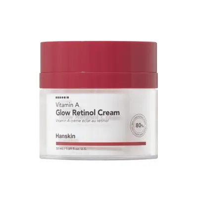 my Geisha - Hanskin Vitamin A Glow Retinol Cream
Revitalize your skin with our powerful formula that restores youthfulness and elasticity. Designed to deliver essential nutrients like Retinol, Panthenol, Ectoin and Tocopherol (Vitamin E) to dry and dehydrated skin, our cream will leave you with a glowing, radiant complexion. Experience the power of Vitamin A Glow Retinol Cream and restore your skin&#39;s natural radiance today.

Benefits:

Intensely nourishing cream that improves elasticity for healthy skin
Intense hydration from within, felt throughout the day
Quickly absorbs into the skin.
Dermatologically tested
It helps reduce signs of aging such as fine lines and wrinkles for more youthful-looking skin.
Recommended for uneven skin tone.
100% Worry Free

Sulfate Free
Silicone-free
Artificial fragrance-free