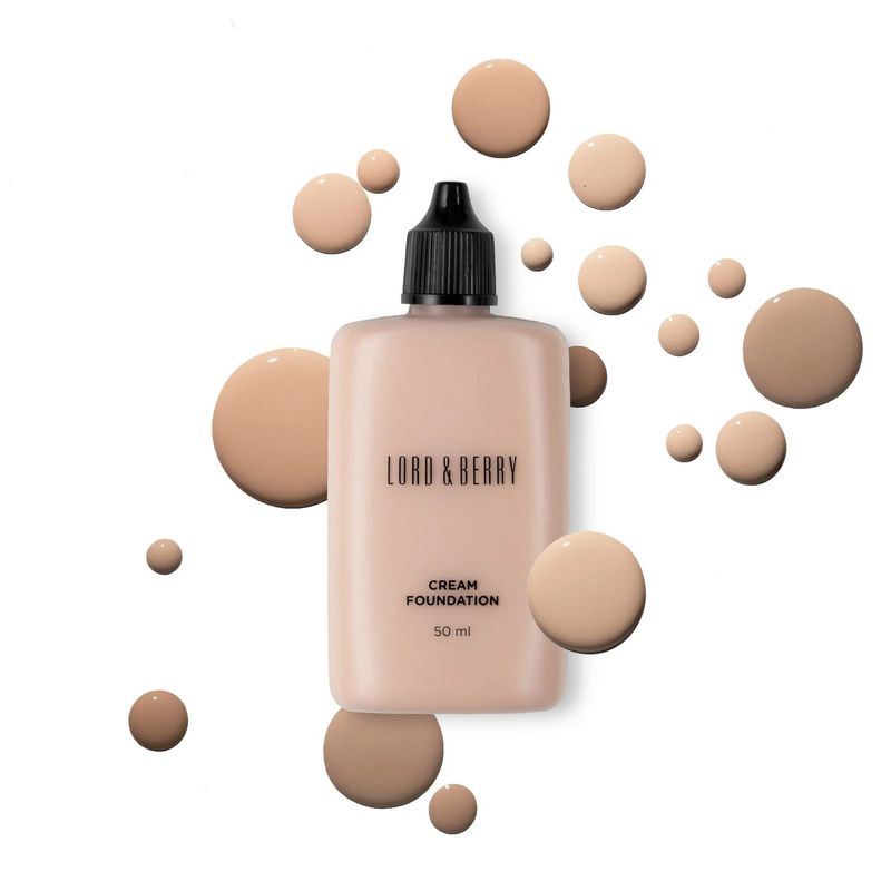 FLUID FOUNDATION | CONTENT: 50.0 ML
Cream Foundation

Color:
White (#8610)
White (#8610)
Alabaster (#8615)
Pale Ivory (#8616)
Fair Ivory (#8617)
Beige Nude (#8618)
Almond (#8619)
Ivory (#8620)
Honey (#8621)
Sand (#8624)
Warm Sand (#8625)
Cashew (#8626)
Cinnamon (#8627)
Suede (#8628)
Ginger (#8629)
Caramel (#8630)
Cocoa (#8631)
Deep spice (#8632)
Mahogany (#8633)
Truffle (#8634)

Weightless, long-lasting coverage
Natural, radiant finish
Shides pores &amp; fine lines
Discover the Cream Foundation, the ultimate base for a radiant, even complexion. This weightless, long-lasting foundation glides gently on the skin and blends effortlessly for a natural finish. The adjustable opacity allows you to build it from light to full - perfect for any makeup and every occasion. Enriched with a nourishing blend of antioxidants, moisturizing ingredients, UVA and UVB filters and anti-pollution extracts, the Cream Foundation protects your skin from environmental influences while supporting a healthy, fresh complexion.

Thanks to its silky, creamy texture, the foundation gently conceals fine lines and pores and ensures a flawless complexion that lasts all day. The skin feels pleasantly cared for and hydrated without appearing heavy or mask-like. Ideal for all skin types, the Cream Foundation gives your complexion a naturally beautiful radiance and a perfect glow.
Vegan: Yes
Paraben-free: Yes
Fragrance-free: No