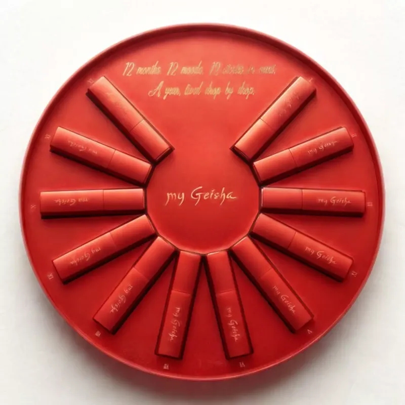 my Geisha Advent Calendar 2025 including 12 Iconic Scents