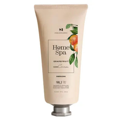 Stara Mydlarnia Grapefruit Hand Cream
Stara Mydlarnia Grapefruit Hand Cream (75ml) contains nourishing ingredients such as shea butter, cocoa butter, panthenol, vitamin E and grapefruit extract. Grapefruit extract helps fight free radicals and revitalizes the skin, while panthenol hydrates it. In addition, shea butter and cocoa butter strengthen the skin's natural hydrolipidic barrier, hydrate it and prevent water loss. The cream is quickly absorbed by the skin, providing protection against dryness and adverse environmental conditions. Contains 98.1% natural ingredients and has been dermatologically tested.
Clean bodycare | Eco-friendly
For: Women | Men | Unisex
Size: 75 ml