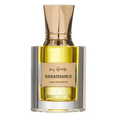 my Geisha Renaissance - Huile de Parfum Premium

My Geisha Renaissance is inspired by the power to reinvent yourself and to find happiness in simple things. This olfactory creation encapsulates the magic of Italy, the second home for the Roman people, the country to which many beautiful memories bind us – the sunsets in Tuscany, the mornings with the smell of cappuccino, the walks in the lemon orchards in Amalfi, the afternoons with chamomile tea and Ciocolatini alla Rosa (chocolate pralines with rose). Renaissance perfume oil is a luxurious aroma, with a unique formula and exquisite ingredients of high quality, incorporating intense, hypnotic and sumptuous notes.

For: Women | Men | Unisex
Scent Family: Oriental | Gourmand
Size: 14 ml
Packaging: Premium