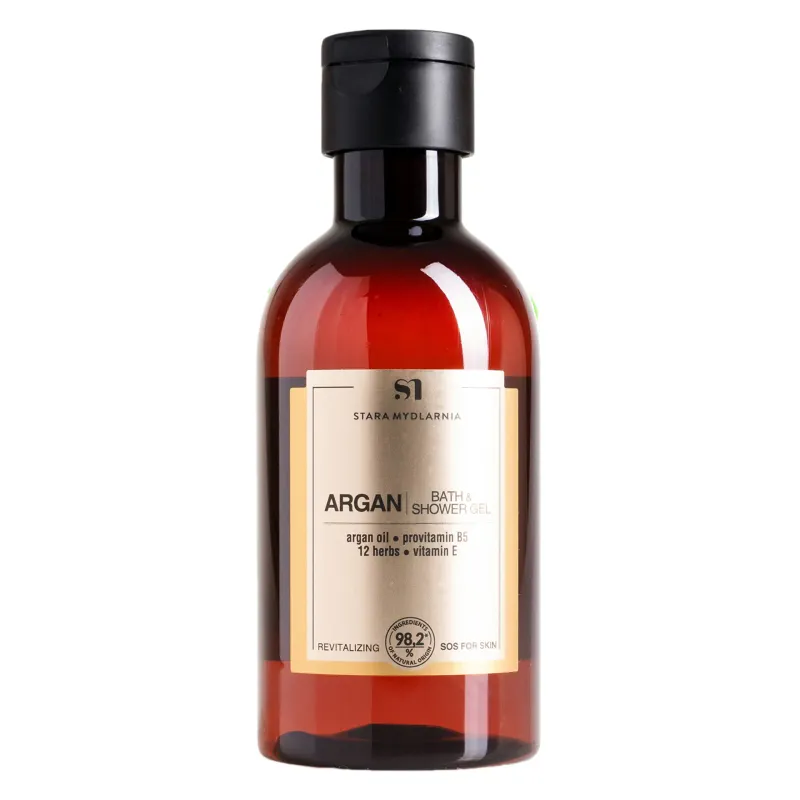 Stara Mydlarnia Argan Bath &amp; Shower Gel 400ml - my Geisha Milton Keynes Luxurious Natural UK Bodycare