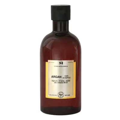 Bottle of Stara Mydlarnia My Geisha Argan Hair Shampoo for Nourished Hair FREE UK shipping on orders £75+