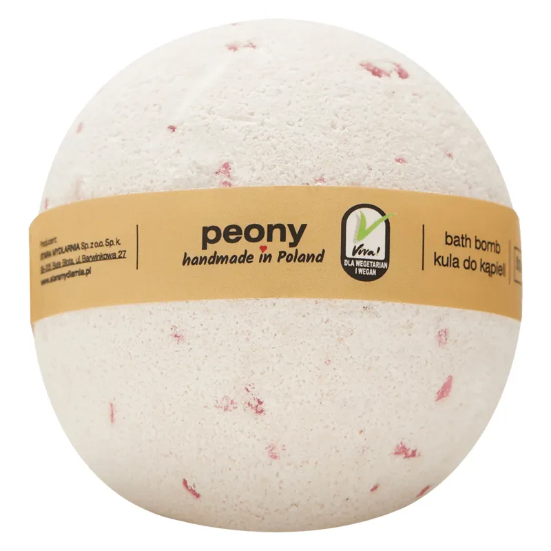 Stara Mydlarnia Peony Bath Bomb

The effervescent peony bath salt from Stara Mydlarnia (75 g) is enriched with sweet almond oil and avocado oil, leaving your skin clean, moisturized and fragrant.

Clean bodycare | Eco-friendly | Vegan
For: Women
Size: 75 g