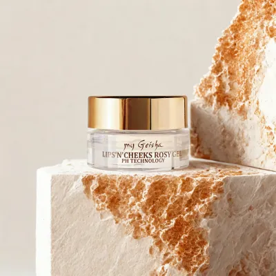 my Geisha Lips’n’Cheeks Rosy Gel – Korean skincare infused beauty tint for on-the-go lip and cheek color