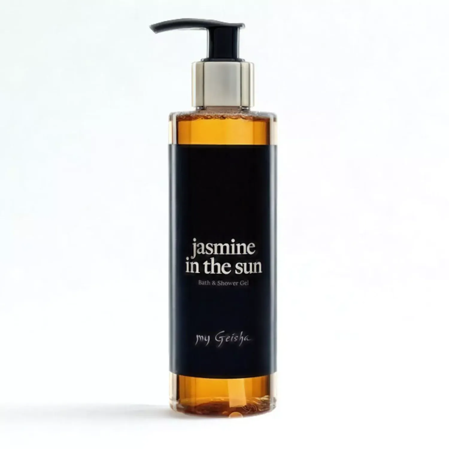 my Geisha Jasmine in the Sun Bath &amp; Shower Gel 200ml with creamy jasmine-inspired luxury body cleansing ritual