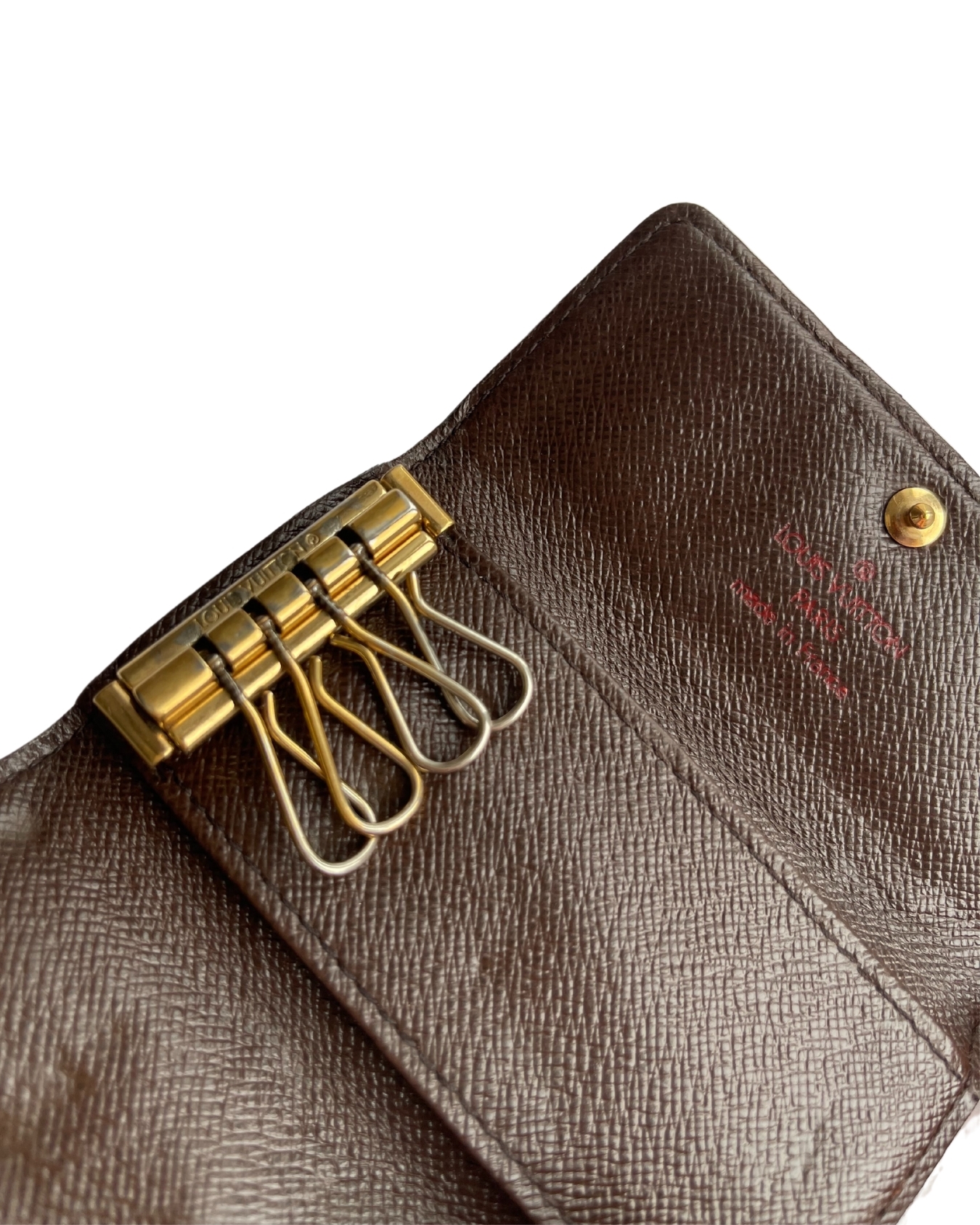 Louis Vuitton Damier Ebene 4 Key Holder - AWL2417 – LuxuryPromise