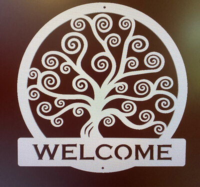 Welcome Curly Tree