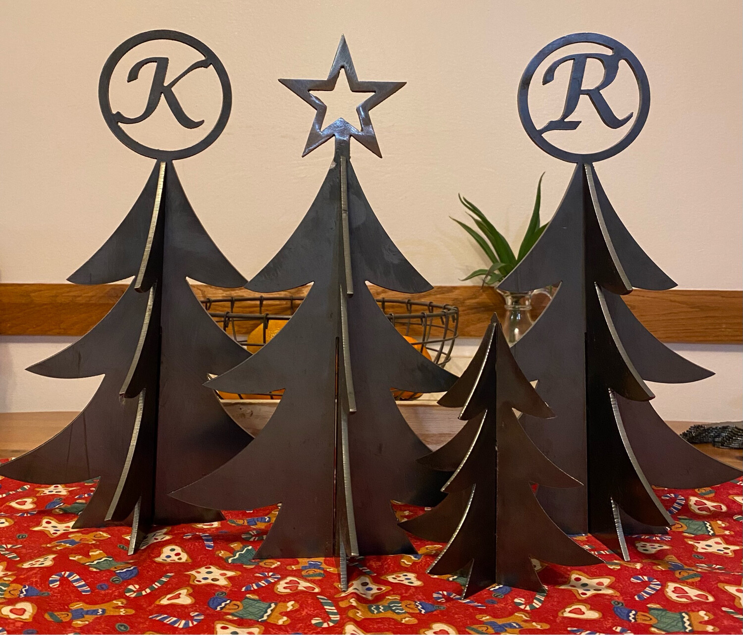 Monogrammed 3D Trees