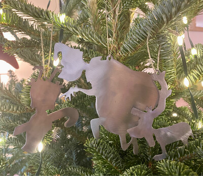 The Grinch, Max, Cindy Lou Ornament Bundle